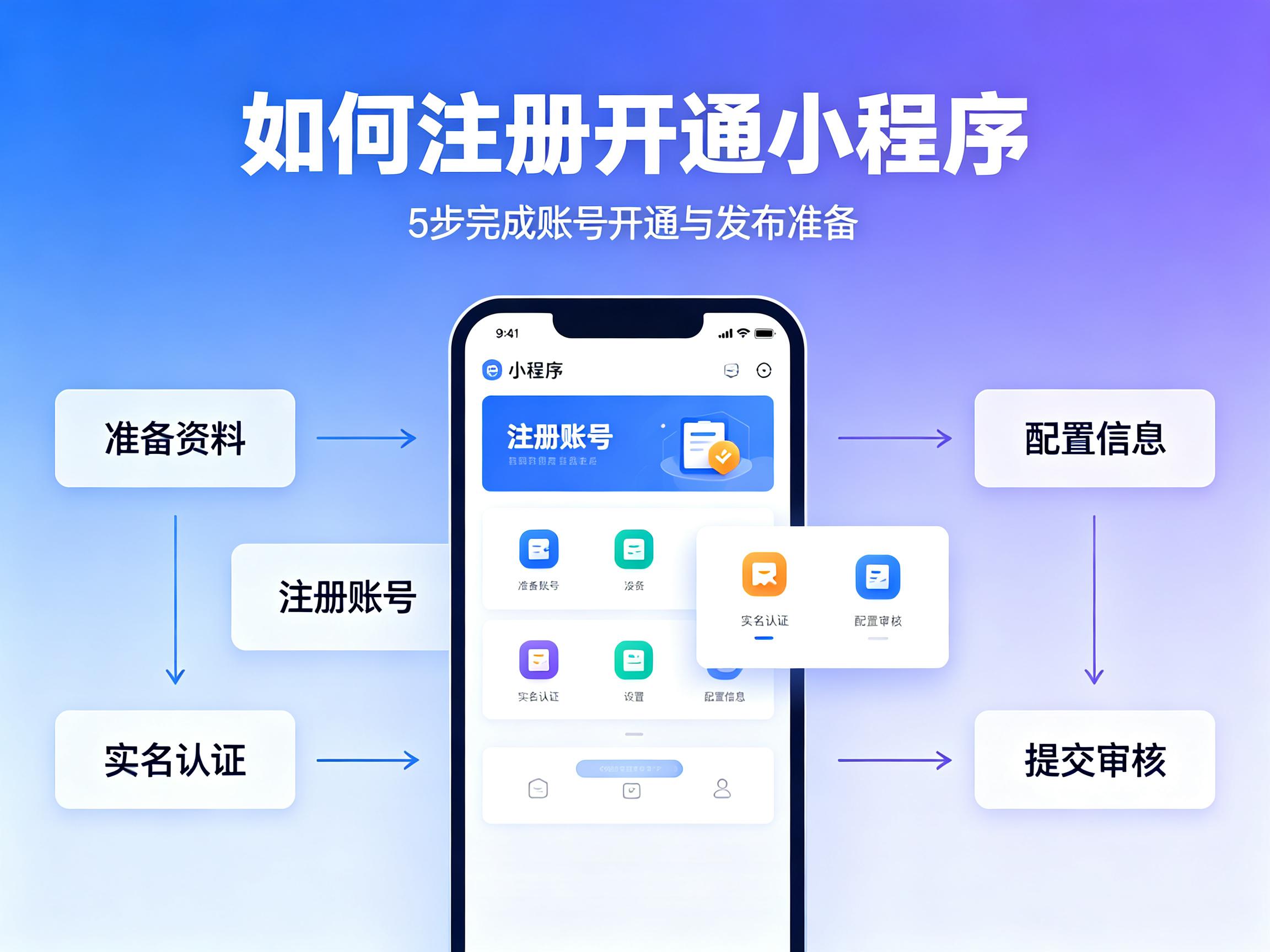 广西|如何注册开通备案一个小程序